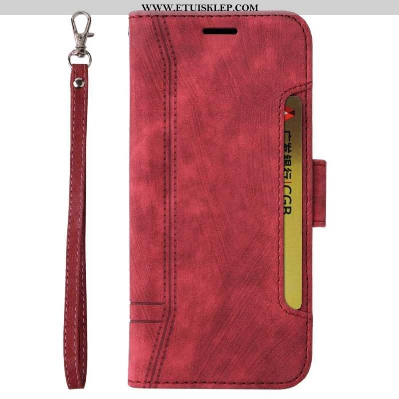 Etui Folio do Vivo Y16 Betopnice Przednie Etui Na Karty